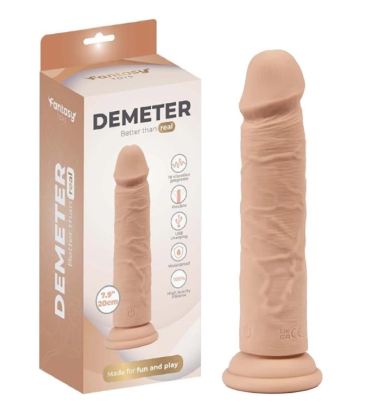 Realističan silikonski dildo sa vibracijom Demeter FT001122